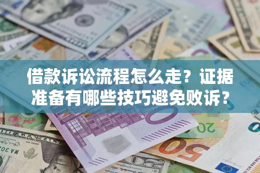 北京借款诉讼流程怎么走？证据准备有哪些技巧避免败诉？