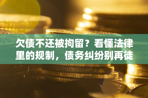 北京欠债不还被拘留？看懂法律里的规制，债务纠纷别再徒劳奔波
