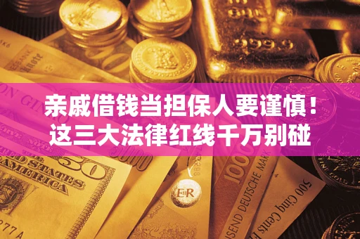 北京亲戚借钱当担保人要谨慎！这三大法律红线千万别碰