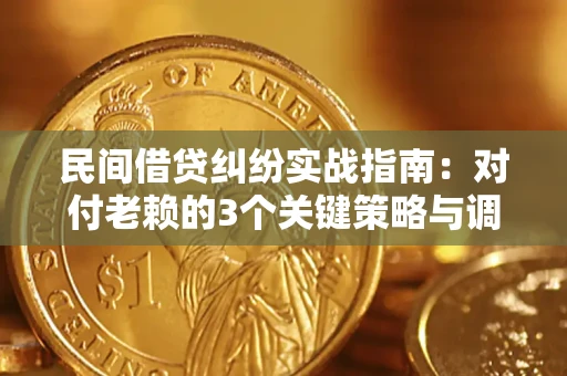北京民间借贷纠纷实战指南：对付老赖的3个关键策略与调解盲区解析