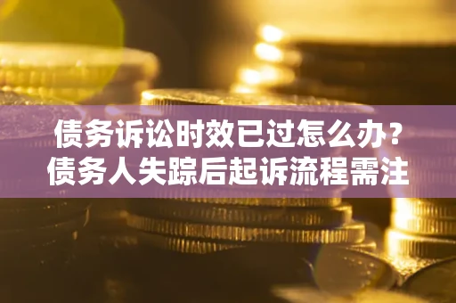 北京债务诉讼时效已过怎么办？债务人失踪后起诉流程需注意什么？