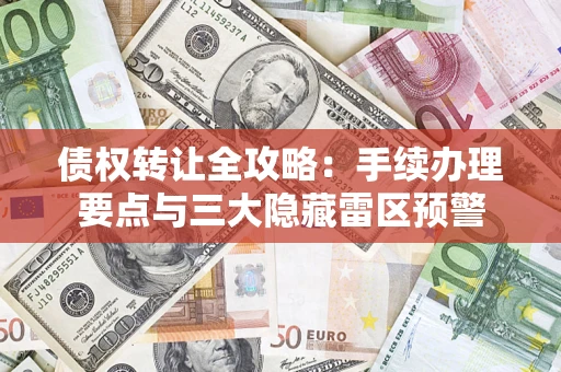 北京债权转让全攻略：手续办理要点与三大隐藏雷区预警