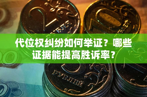 北京代位权纠纷如何举证？哪些证据能提高胜诉率？