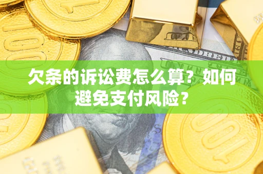 北京欠条的诉讼费怎么算？如何避免支付风险？